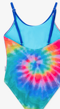 Load image into Gallery viewer, Limeapple Kelly Rainbow Tie Dye One Piece Swimsuit
