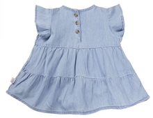 Load image into Gallery viewer, Noppies Ruffle Denim Dress
