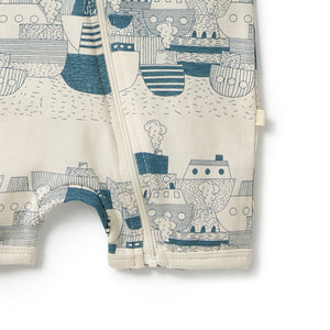 Wilson and Frenchy Little Tugboat Shortie Playsuit