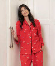 Load image into Gallery viewer, Latte Love Red Skater Friday Flannel Pyjamas
