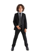 Load image into Gallery viewer, Appaman Suit Pants Classic Black
