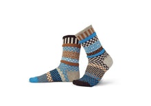Load image into Gallery viewer, Solmate Adult Recycled Wool Blend Sox Walnut
