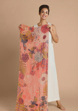 Load image into Gallery viewer, Powder UK Linen Summer Woodland in Petal Scarf
