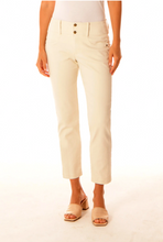 Load image into Gallery viewer, Brenda Beddome Crop Straight Leg Cotton Jean Natural
