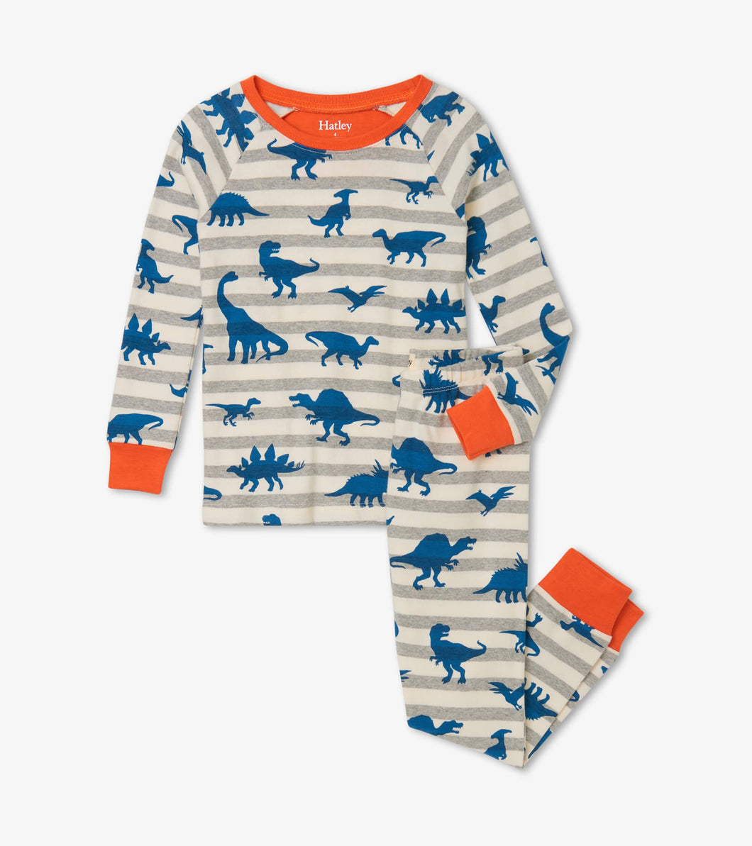 Hatley Prehistoric Dinos Organic Cotton Pyjamas