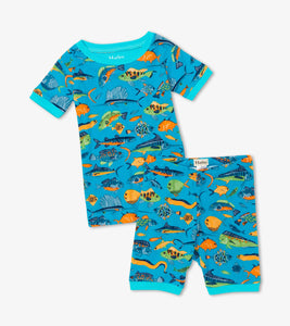 Hatley Deep Sea Fish Organic Cotton Summer Pyjamas